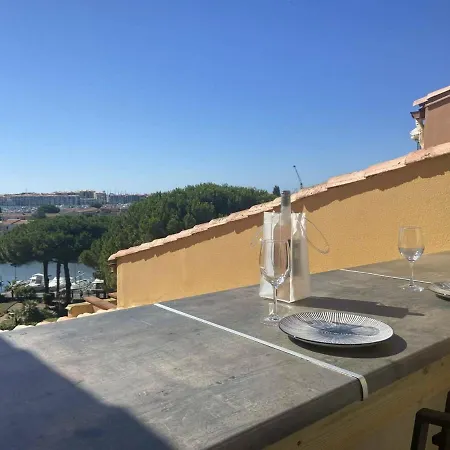 Mezzanine - 4 Pers, Piscine, Terrasse, Cap D'agde - Fr-1-249-311 Apartament *